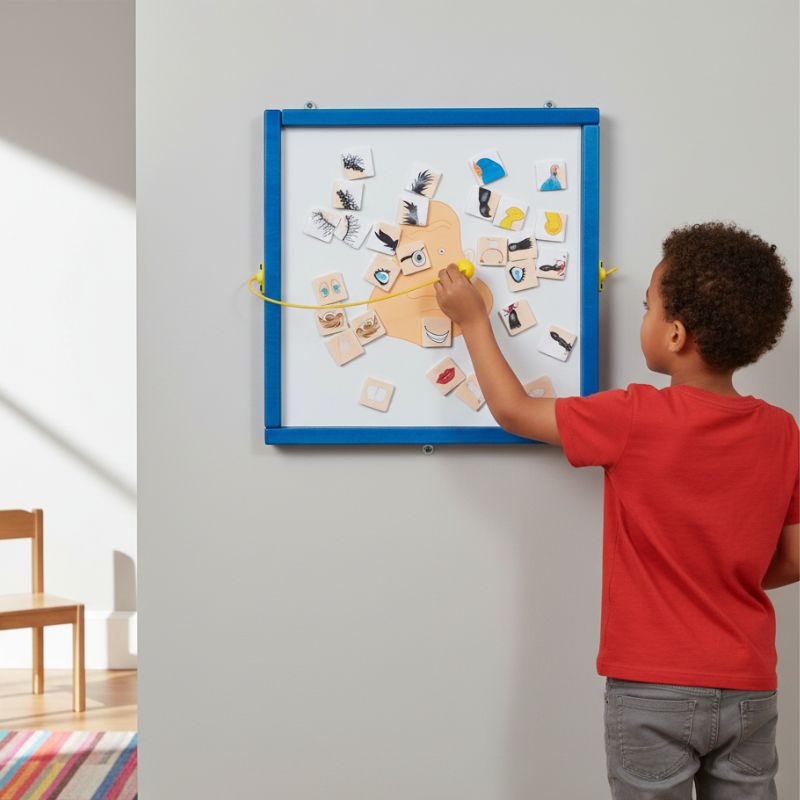 Funny Face Wall Activity Toy