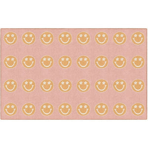 Good Vibes Happy Faces Rug