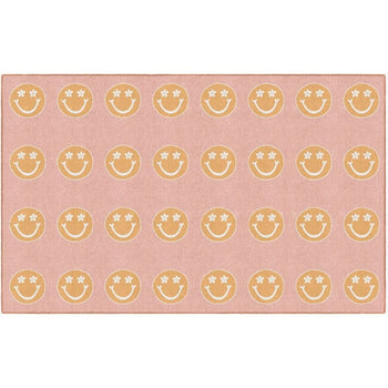 Good Vibes Happy Faces Classroom Rug