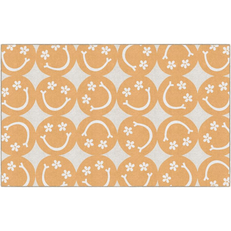 Large Happy Faces Rug 