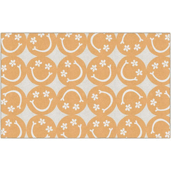 Large Happy Faces Rug 