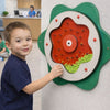 Green Plinko Children's Wall Toy