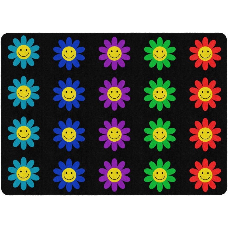 Groovy Flowers Seating Rug