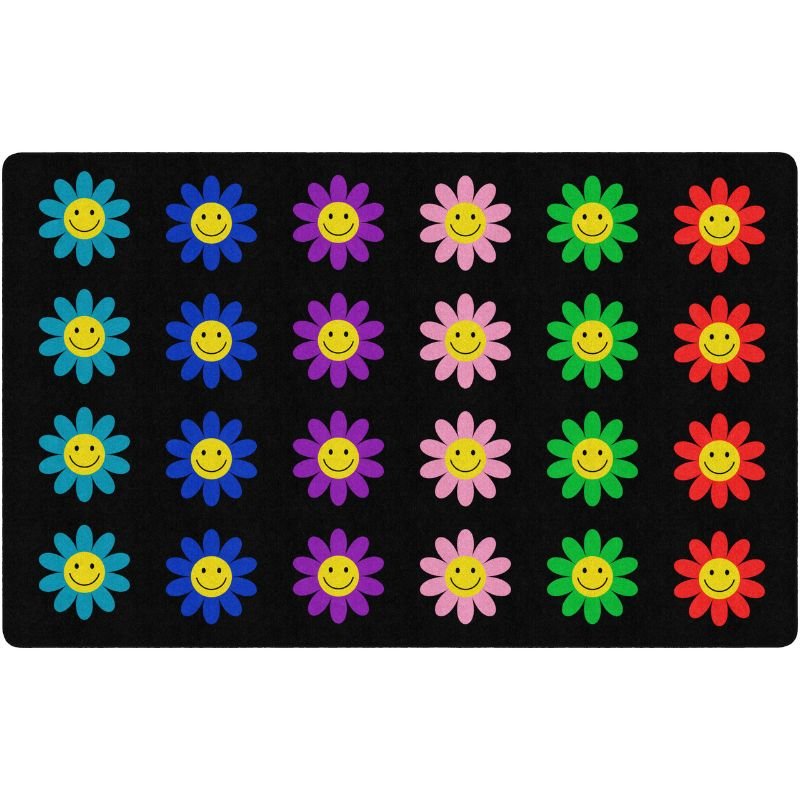 Groovy Flowers Seating Rug