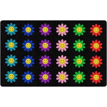 Groovy Flowers Seating Rug