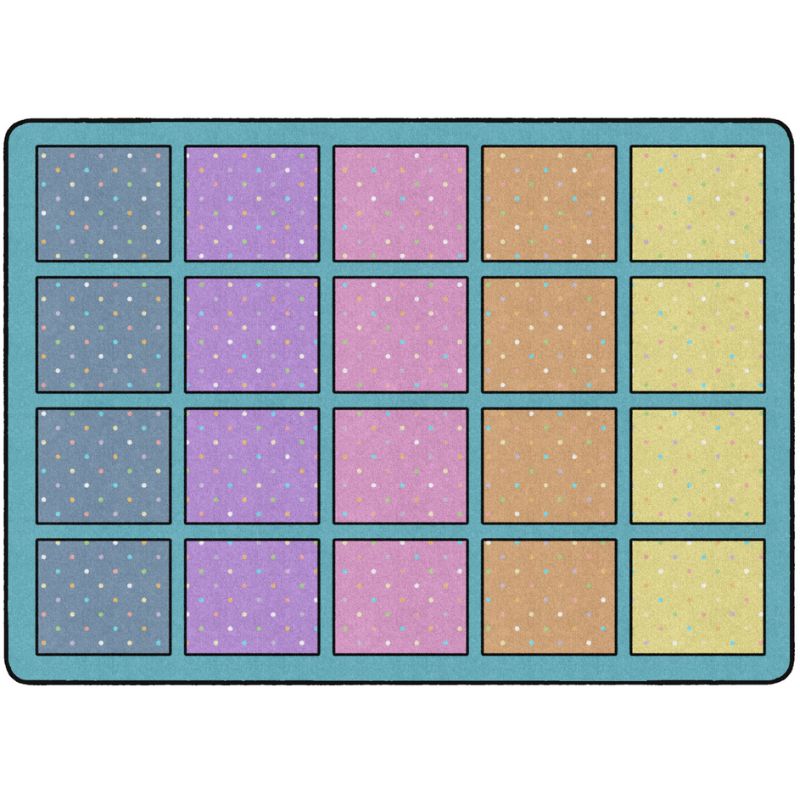 Happy Squares Seating Rug