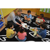 Heart Sampler Seating Rug