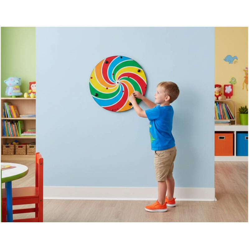 Lollipop Pinwheel Wall Activity Toy