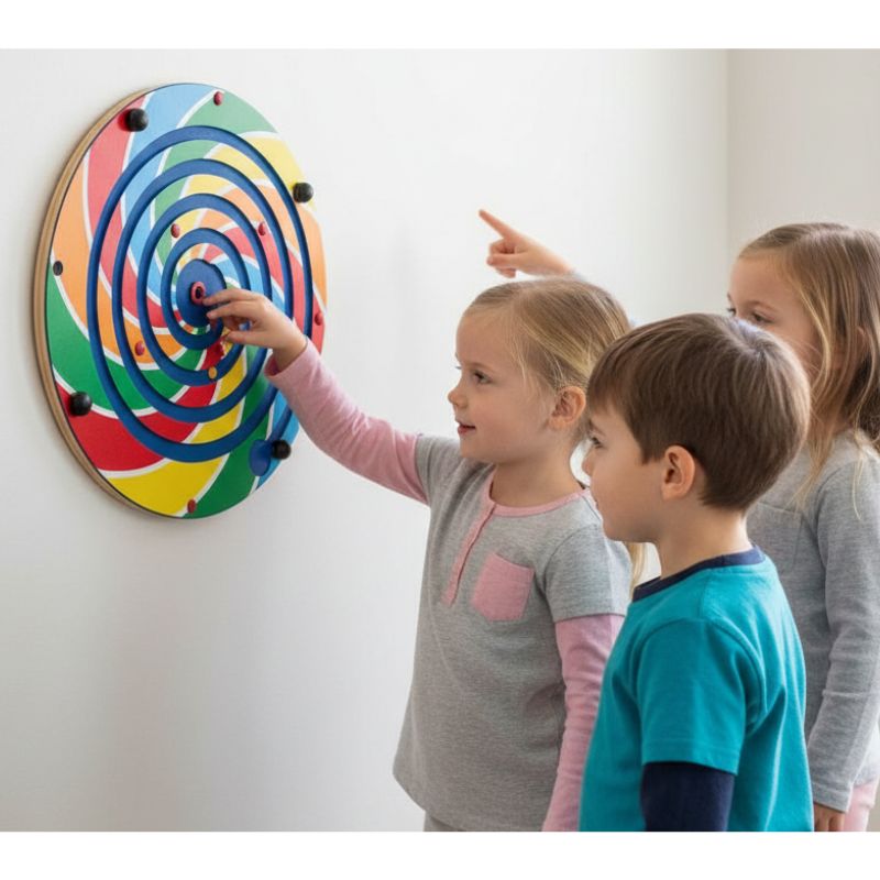 Lollipop Maze Wall Activity Toy