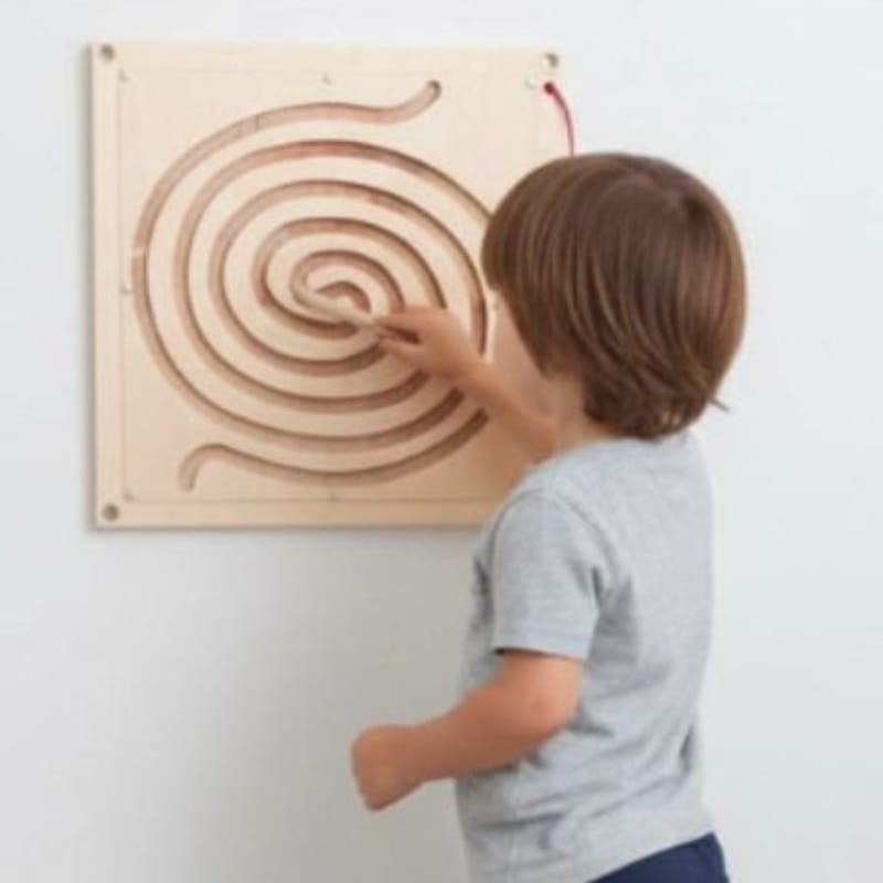 Magnetic Maze Motor Skills Wall Panel - Moje Bambino