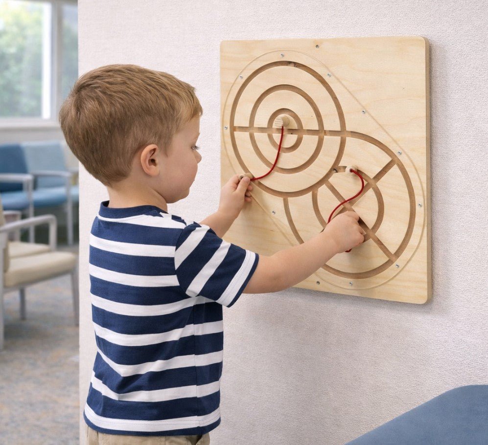 Magnetic Track Sensory Wall Toy