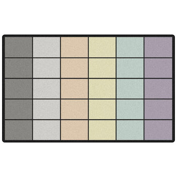 Meadow Mist Classroom Seating Rug