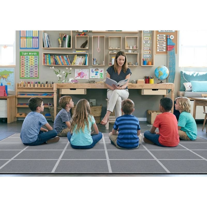 Misty River Classroom Seating Rug