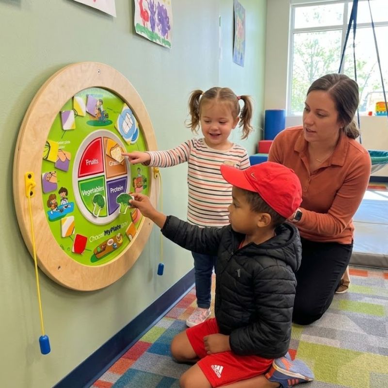 MyPlate Magnetic Wall Activity Panel