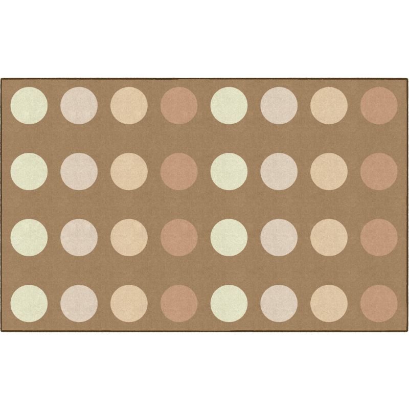 Neutral Color Criss Cross Seating Rug