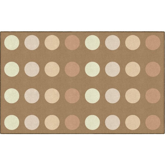 Neutral Color Criss Cross Seating Rug