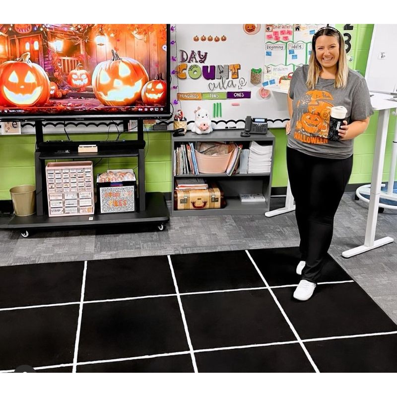 Night Sky Classroom Seating Rug