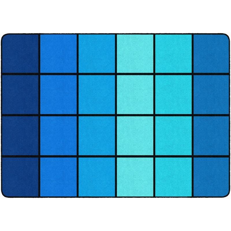 Ocean Blues Classroom Seating Rug