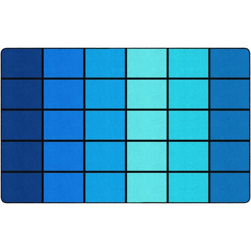 Ocean Blues Classroom Seating Rug