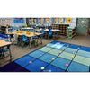 Ocean Blues Classroom Seating Rug