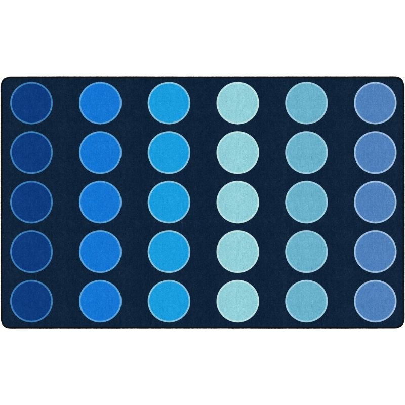 Ocean Dots Classroom Seating Rug