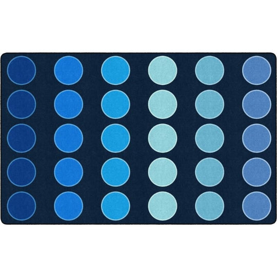 Ocean Dots Classroom Seating Rug