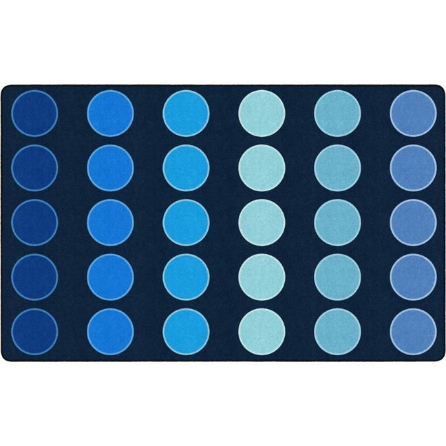 Ocean Dots Classroom Seating Rug