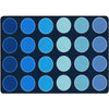 Ocean Dots Classroom Seating Rug