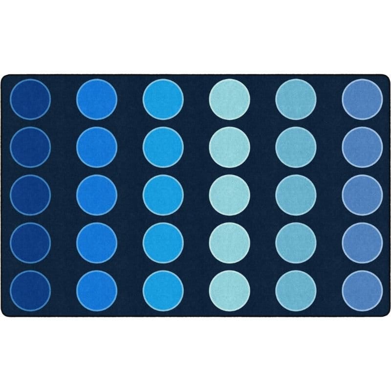 Ocean Dots Classroom Seating Rug