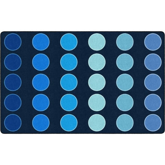 Ocean Dots Classroom Seating Rug