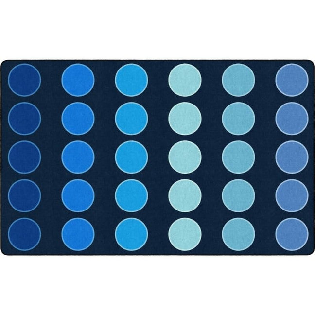 Ocean Dots Classroom Seating Rug