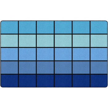 Ocean Horizon Classroom Seating Rug