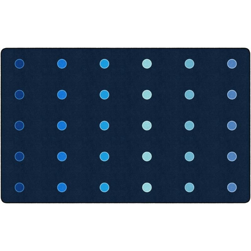 Ocean Mini Dots Classroom Seating Rug