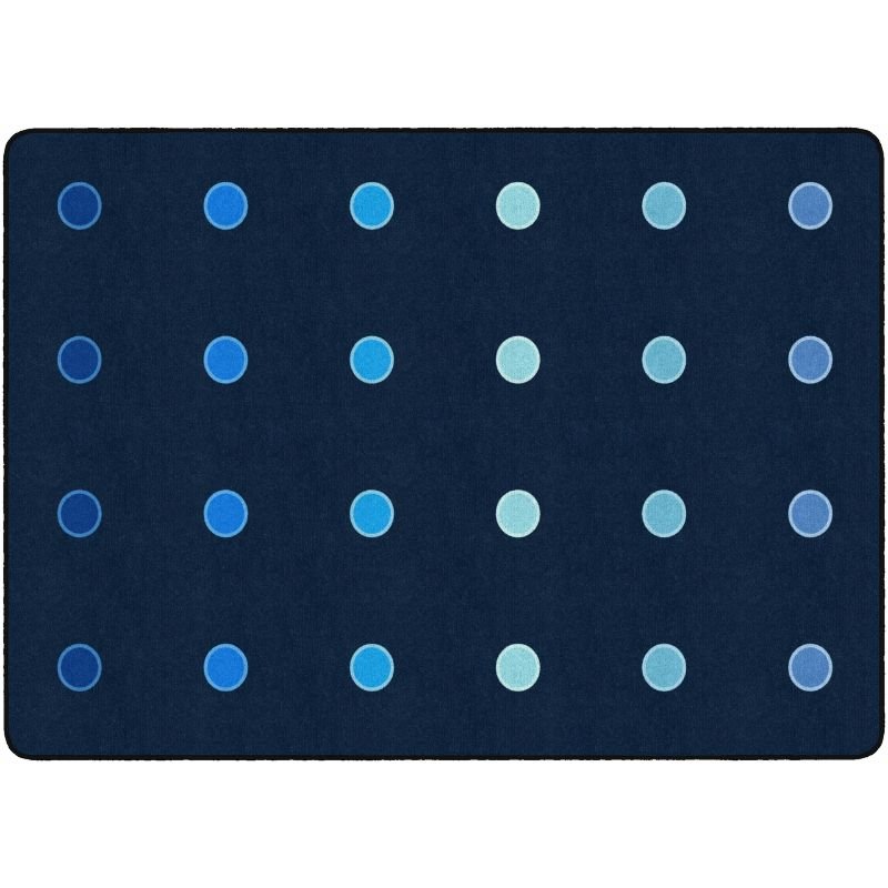 Ocean Mini Dots Classroom Seating Rug