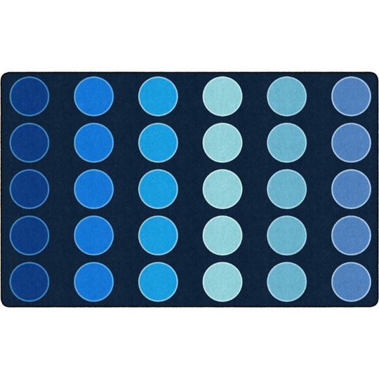 Ocean Dots Classroom Seating Rug