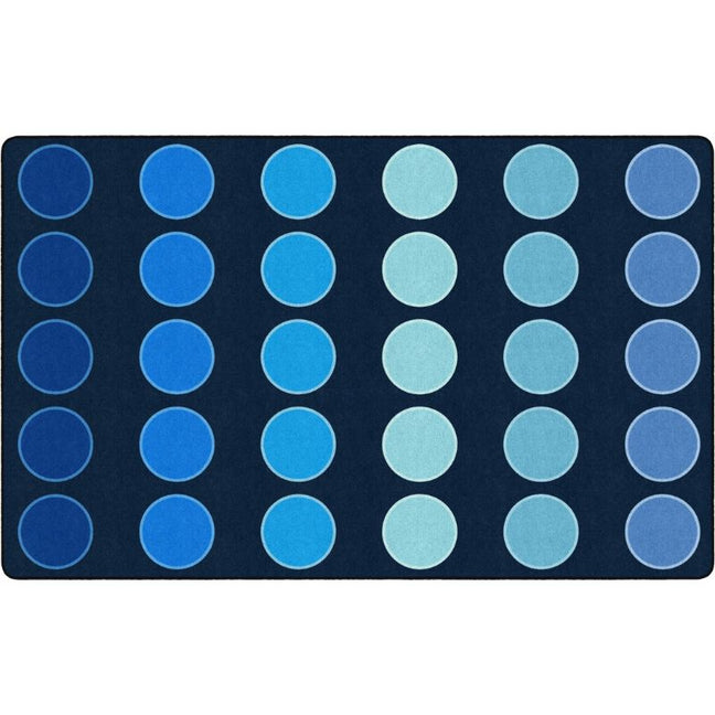 Ocean Dots Classroom Seating Rug