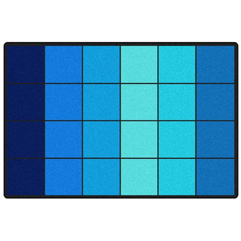 Ocean Blues Classroom Seating Rug
