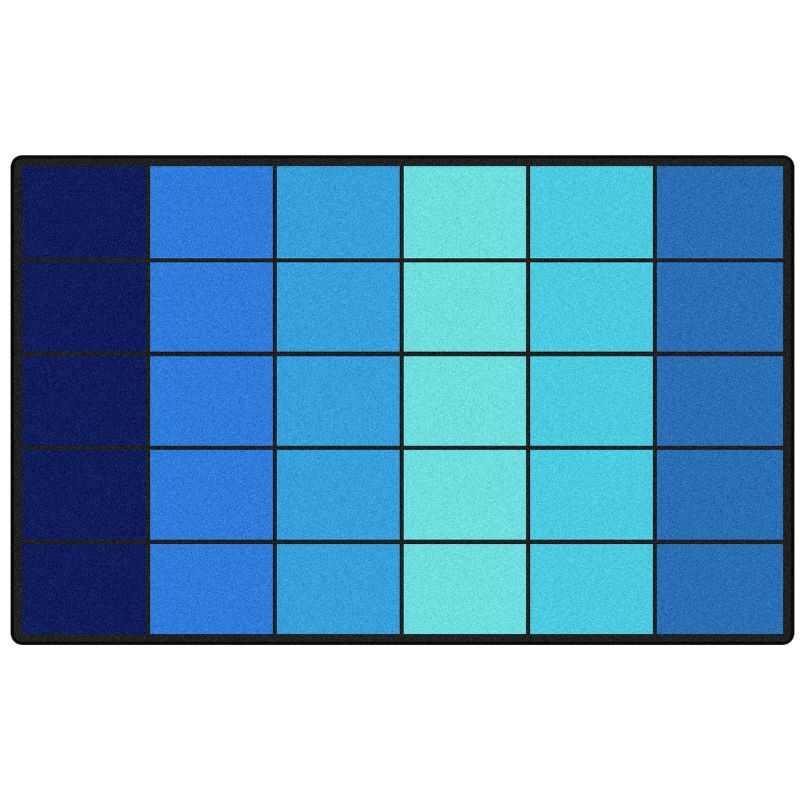 Ocean Blues Classroom Rug