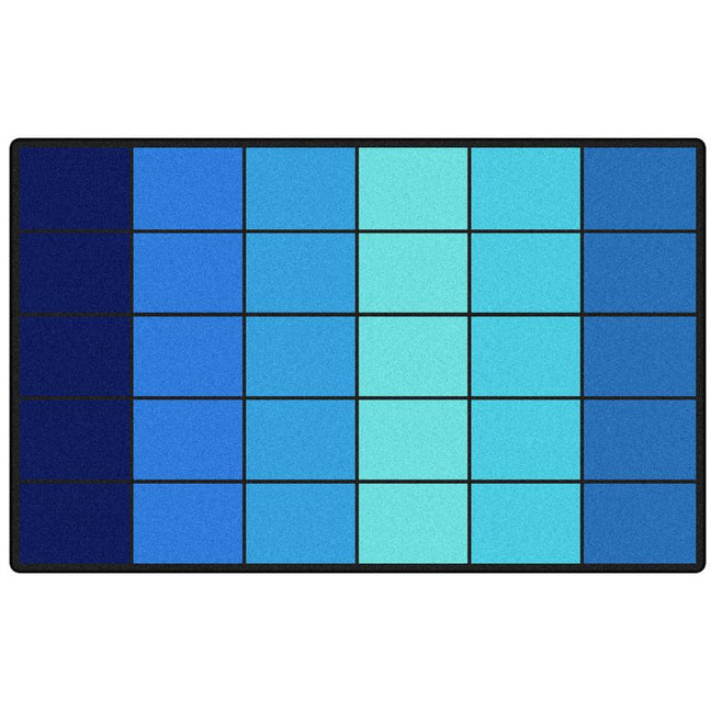 Ocean Blues Classroom Rug
