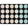 Pastel Paradise Dots Classroom Seating Rug