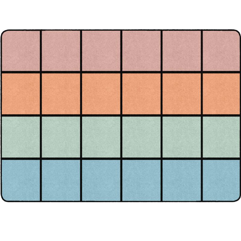 Pastel Paradise Horizon Classroom Rug