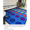 Seating Circles Classroom Rug - Factory Second