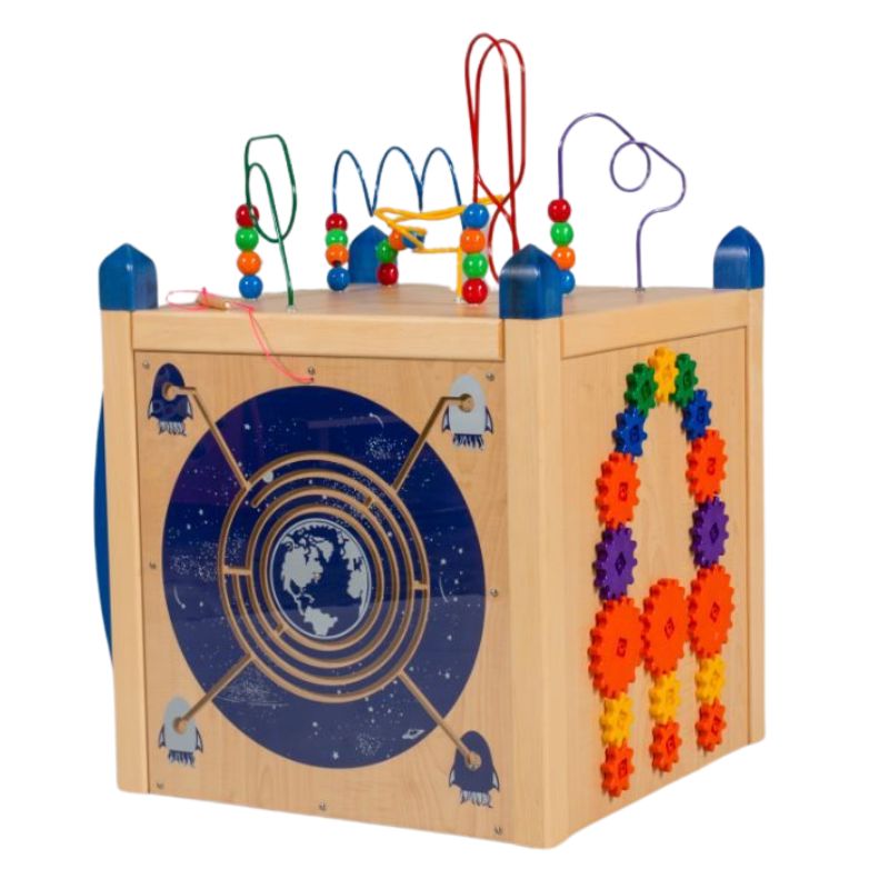 Play Panel Discovery Activity Island Cube