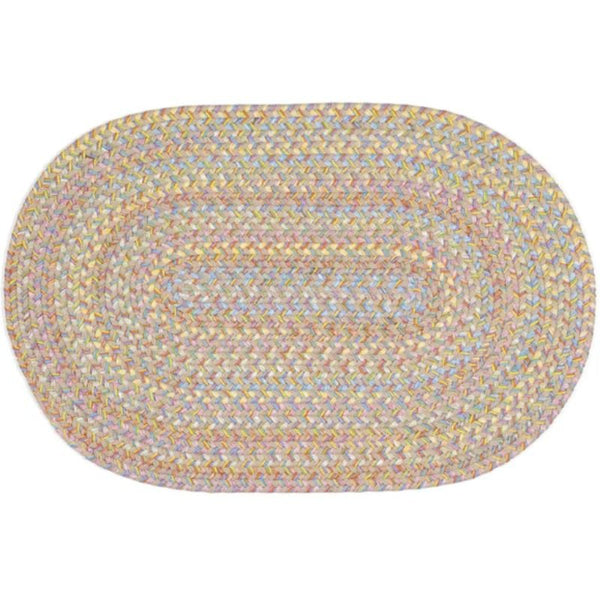 Playtime Braided Oval Area Rug
