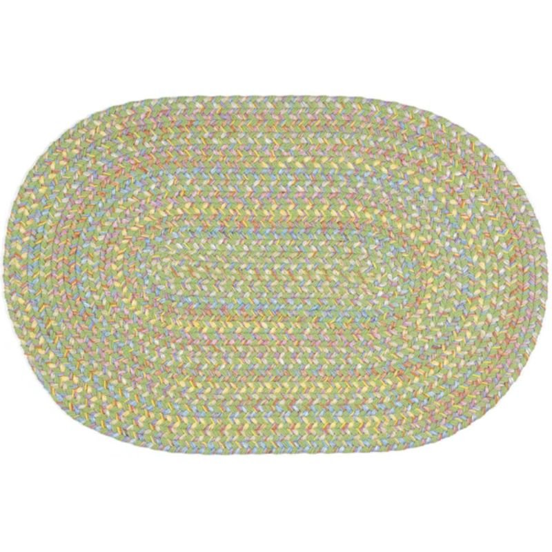 Playtime Braided Oval Area Rug