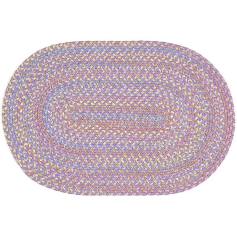 Playtime Braided Oval Area Rug