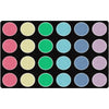 Pop of Color Dots Classroom Rug