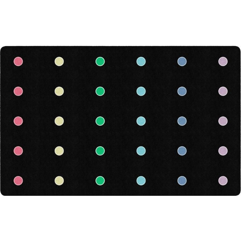 Pop of Color Mini Dots Seating Rug