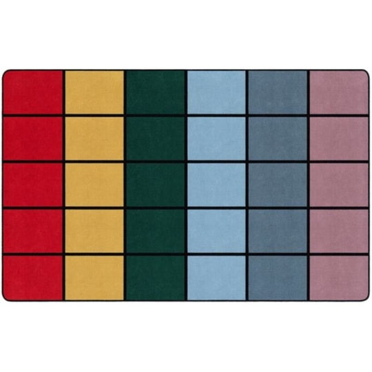 Pop of Color Seating Classroom Rug