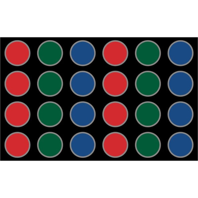 Primary Big Dots Seating Rug